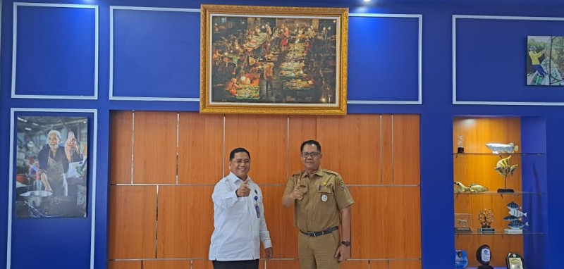 Gambar Dislutkan Terima Kunjungan BNNP Kalteng