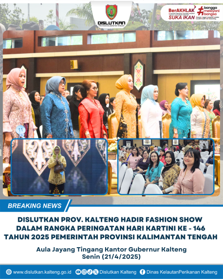 Gambar Dislutkan Prov. Kalteng hadir Fashion Show dalam rangka Hari Kartini ke-146 Tahun 2025
